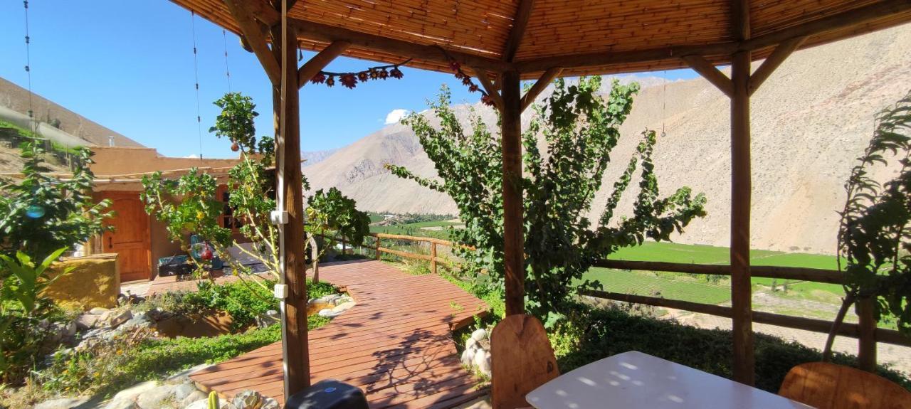 Casa Jardin De Hadas Con Vista Panoramica Pisco Elqui Extérieur photo